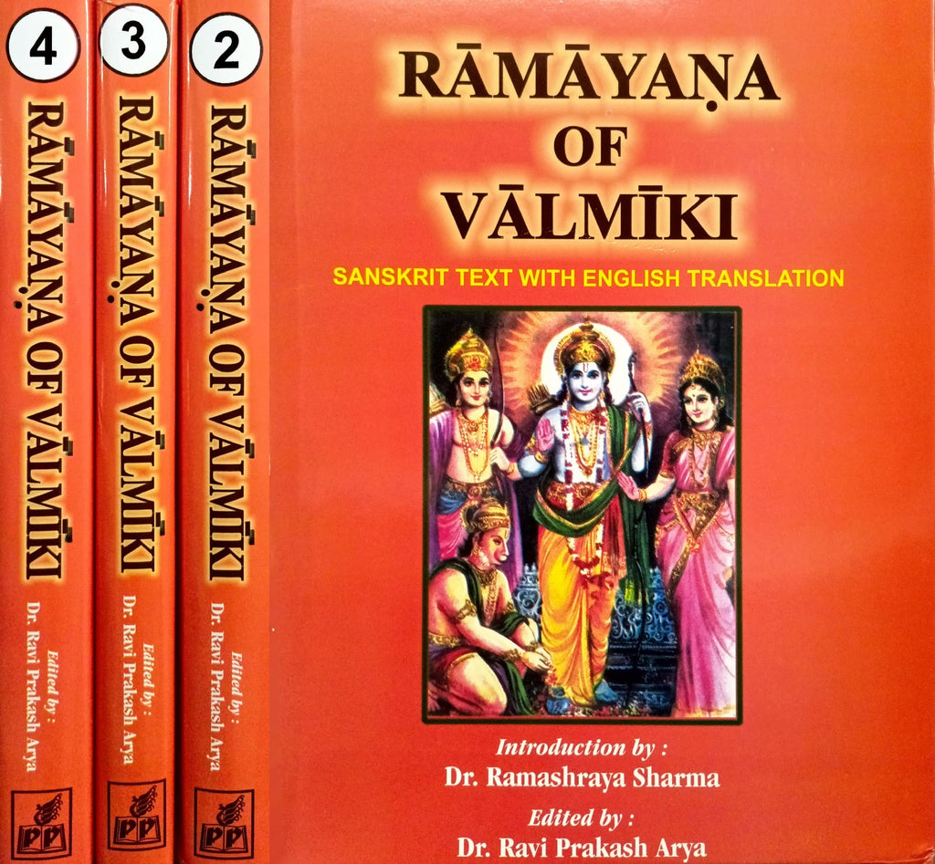 Ramayana of Valmiki (4 Volumes Set) [English]