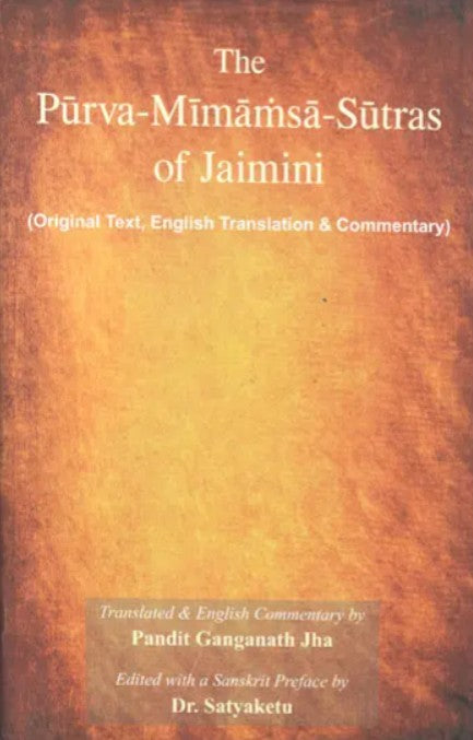 The Purva Mimamsa Sutras of Jaimini [English]