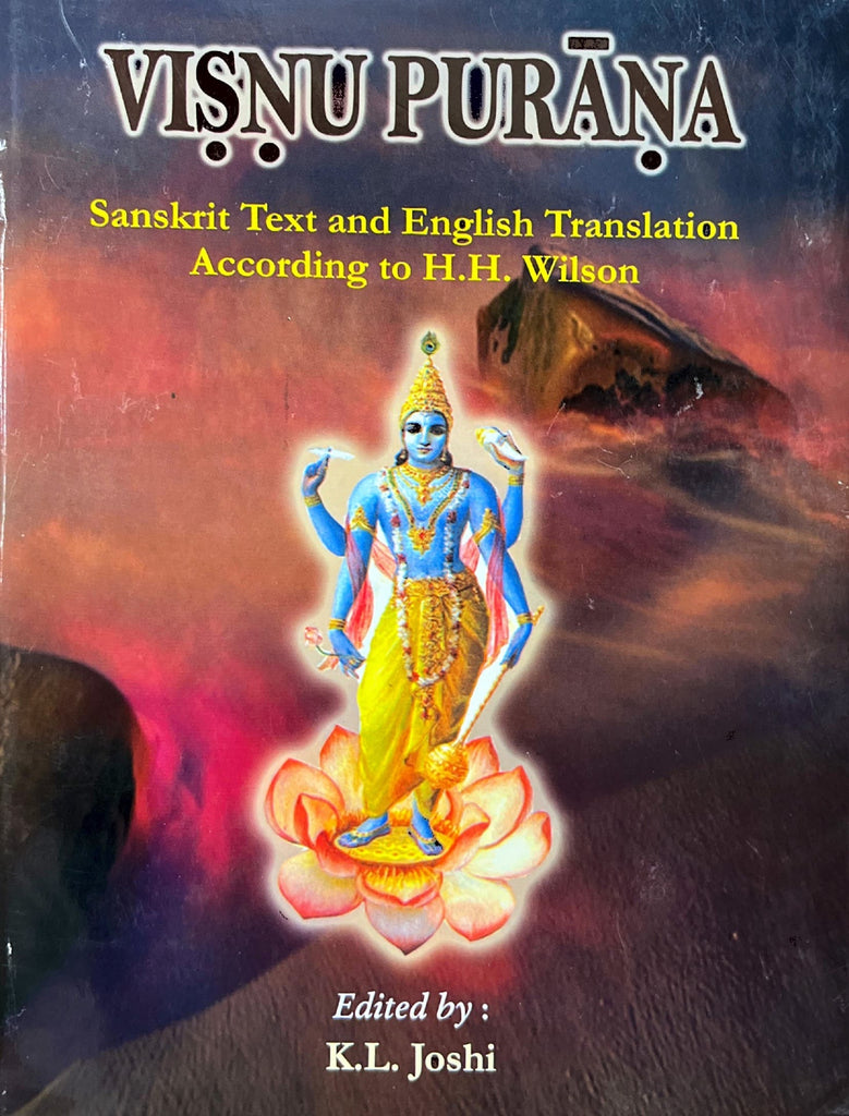 Visnu Purana (Sanskrit Text and English Translation according to HH Wilson) (hardcover)