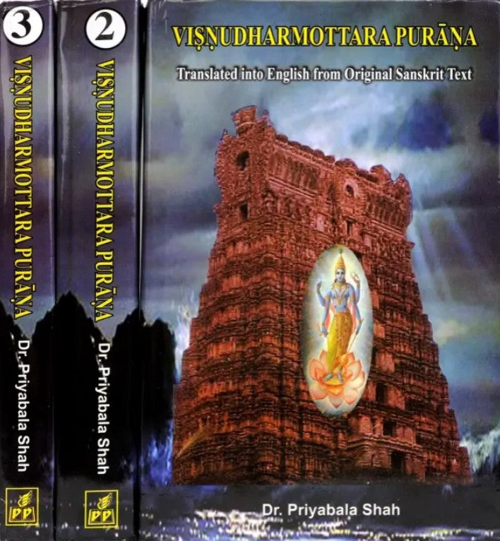 Visnudharmottara Purana (3 Volumes Set) [English]