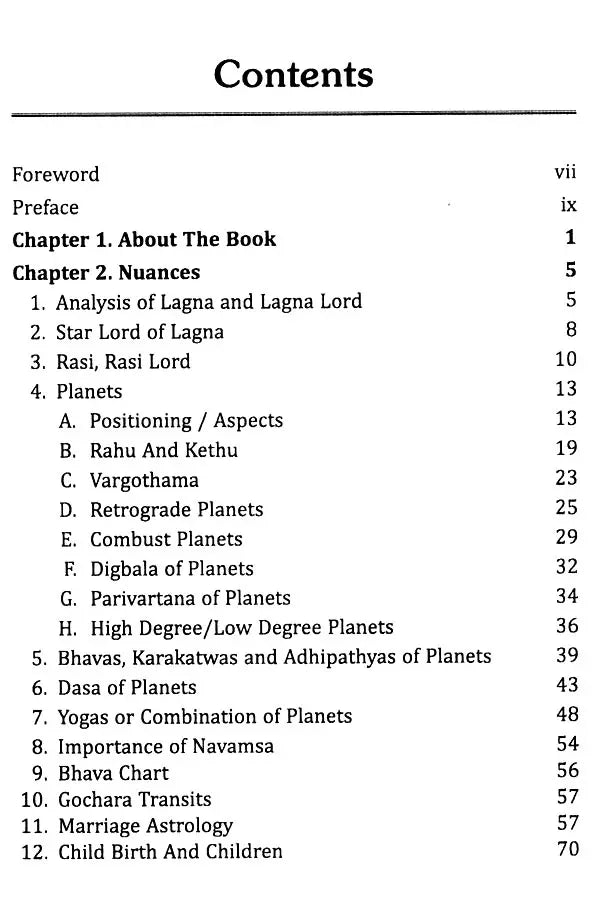 Nuances & Contradictions in Predictive Astrology [English]