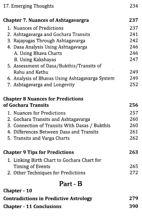 Nuances & Contradictions in Predictive Astrology [English]