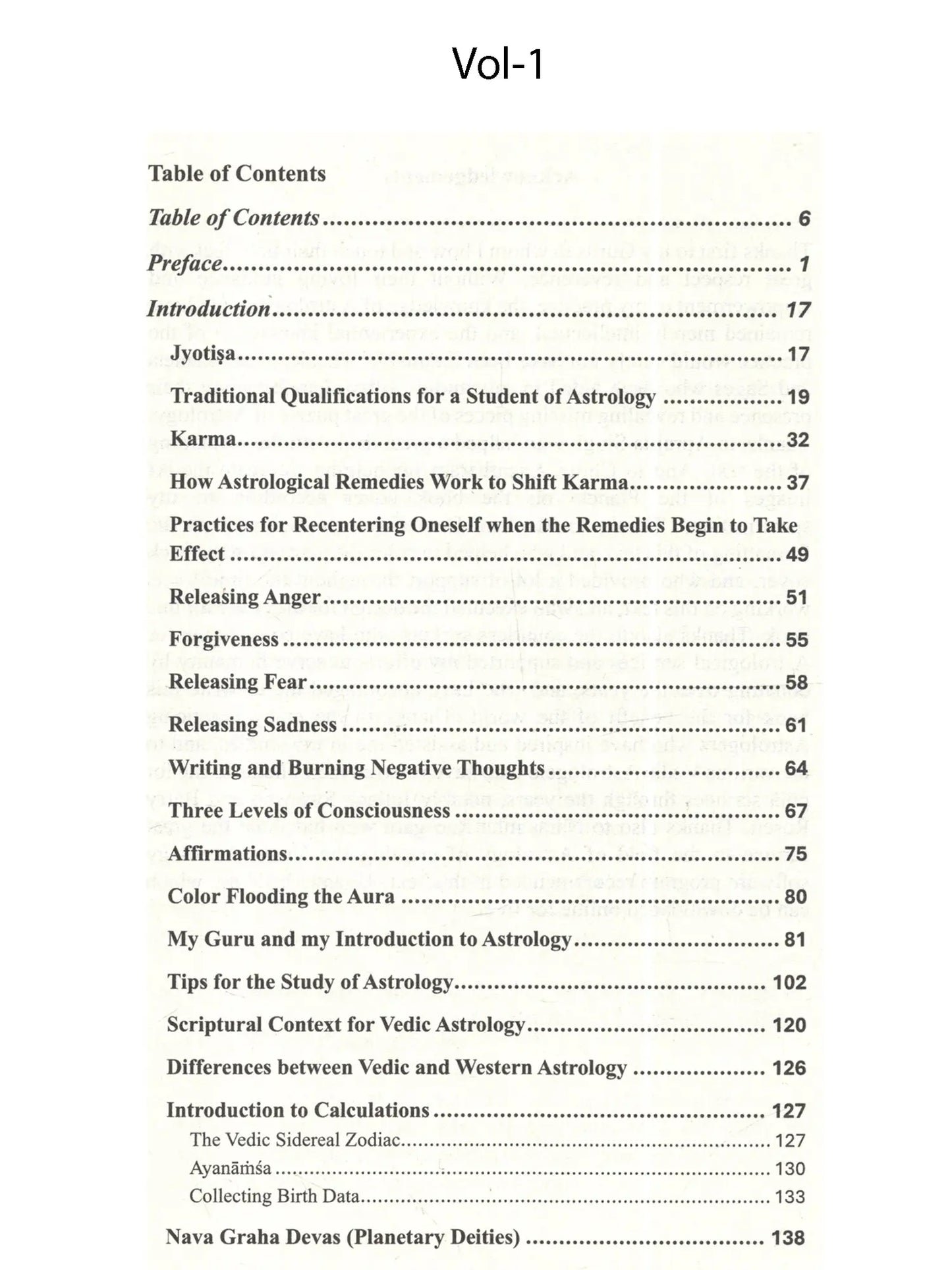 Jyotish Foundatio (Volume 1) [English]