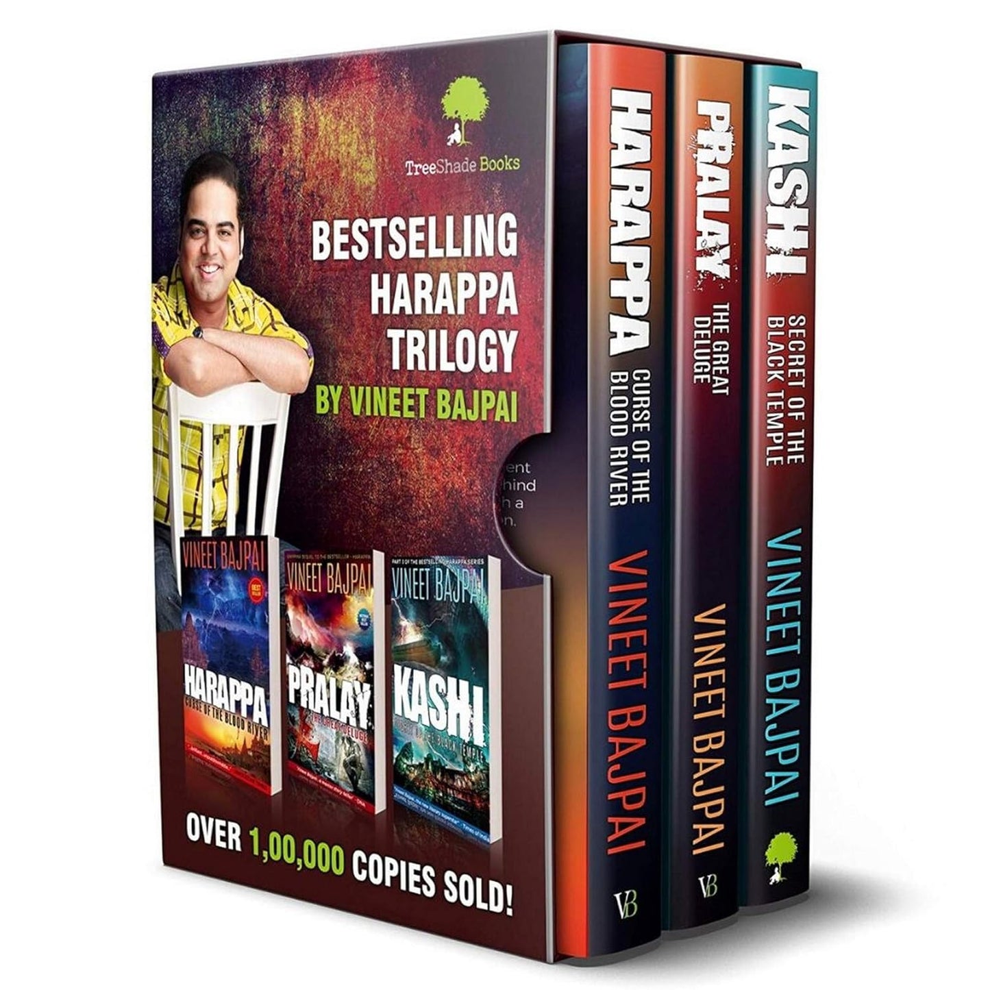 The Bestselling Harappa Trilogy Boxset [Hindi] (3 Book Set: Harappa, Pralay, Kashi)