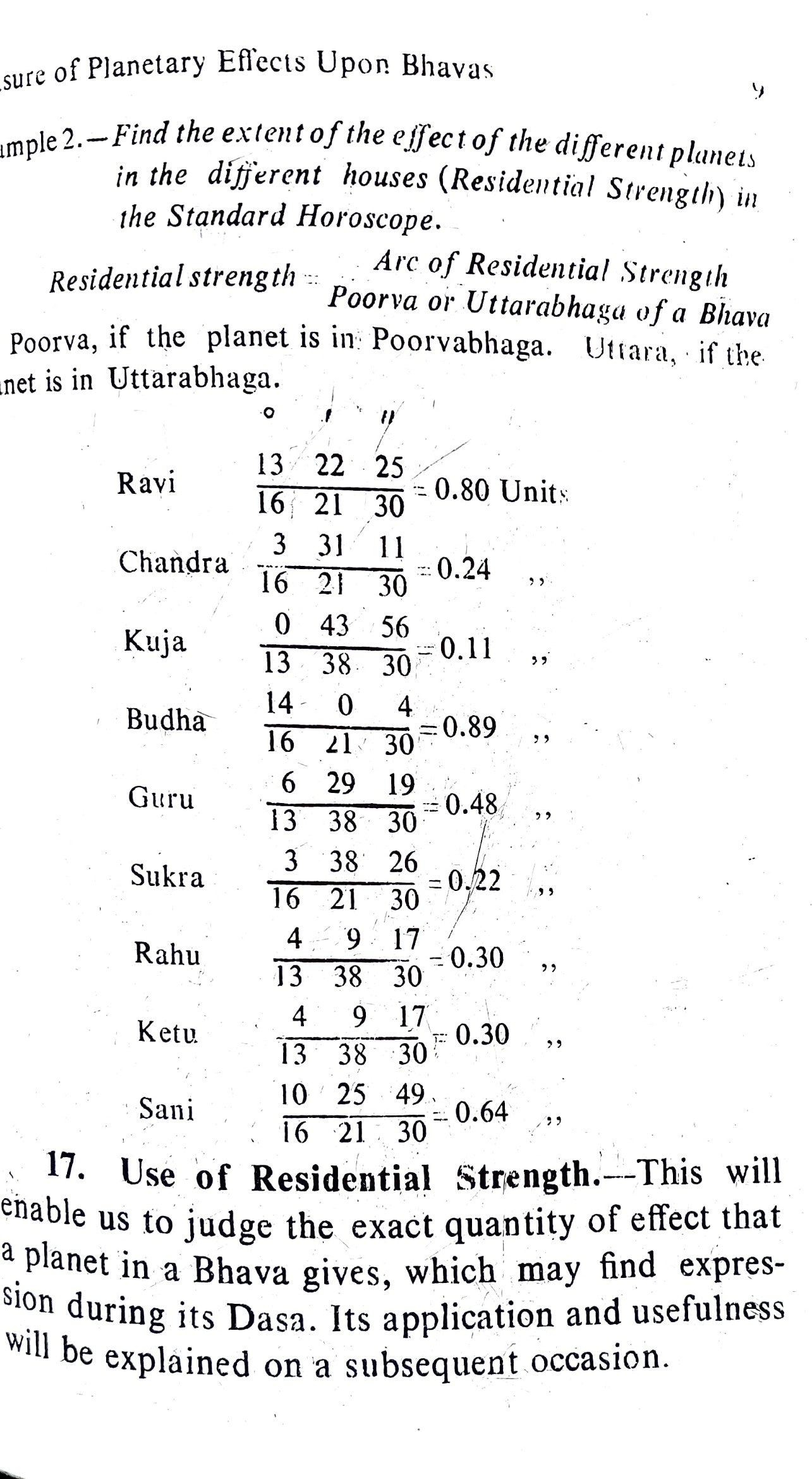 Graha and Bhava Balas [English]