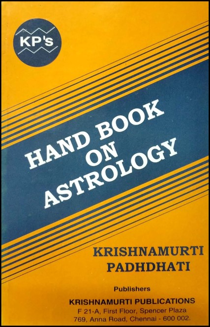 Hand Book on Astrology (2 Volume set) [English] By K Hariharan ...