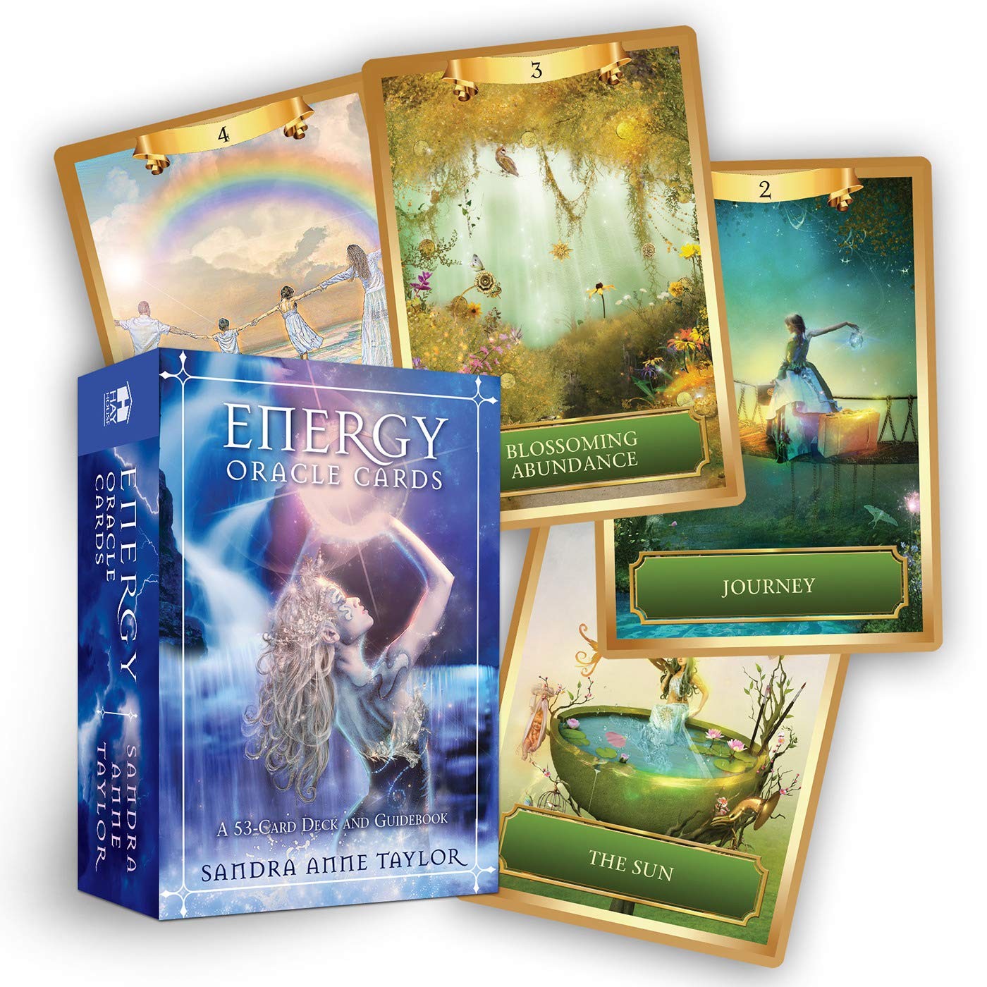 Energy Oracle Cards: a 53 - Card Deck and Guidebook Tarot Card [English ...