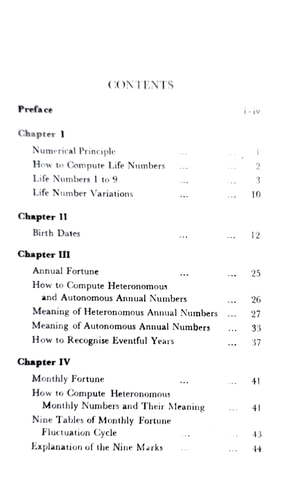 Birthday Numerology [English]