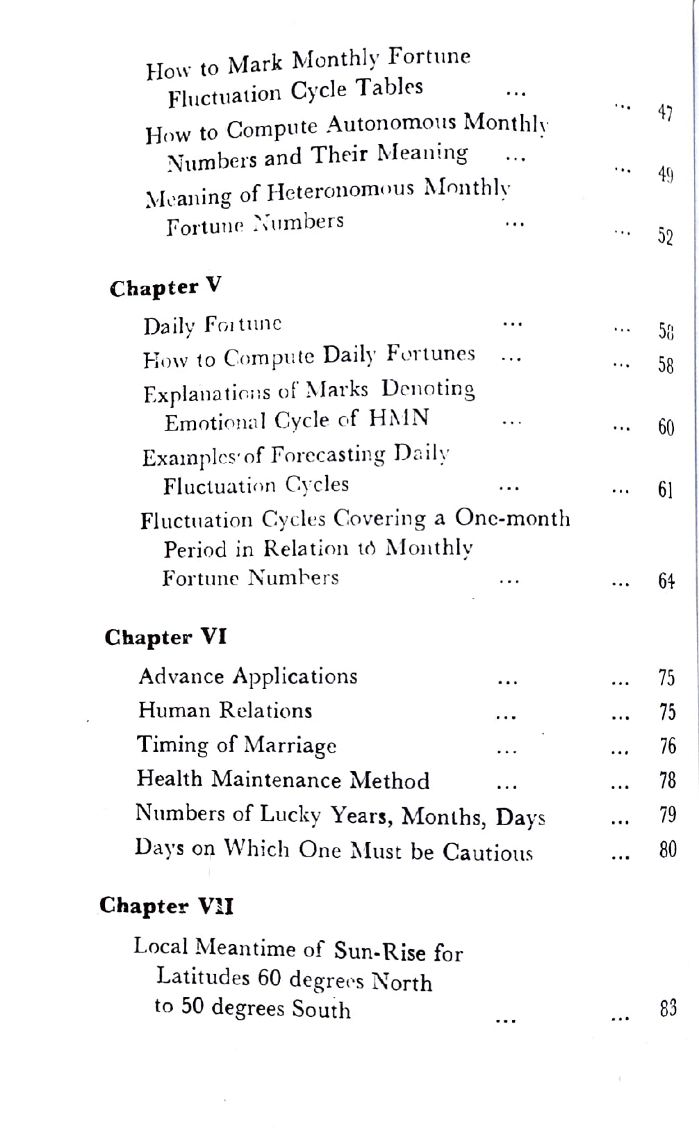 Birthday Numerology [English]