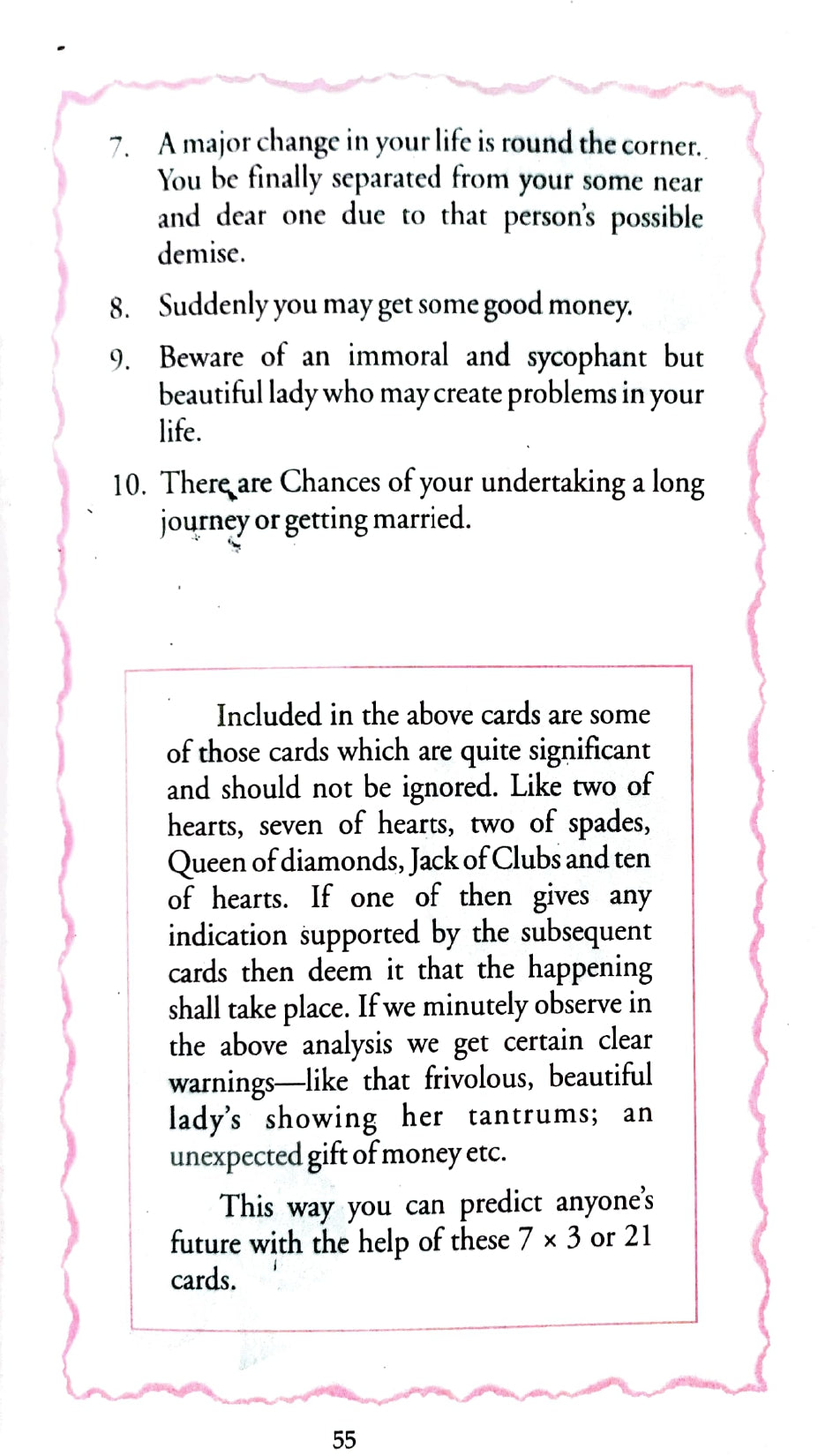 Secrets Revealed Through the CARDS and DICES [English]