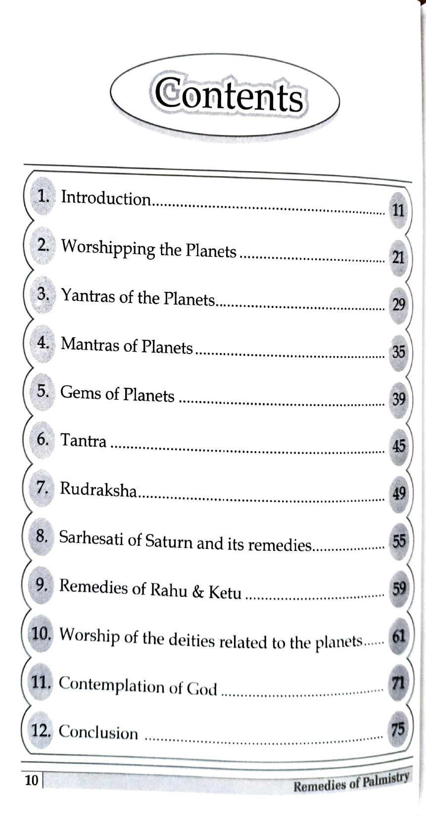Remedies of Palmistry [English]