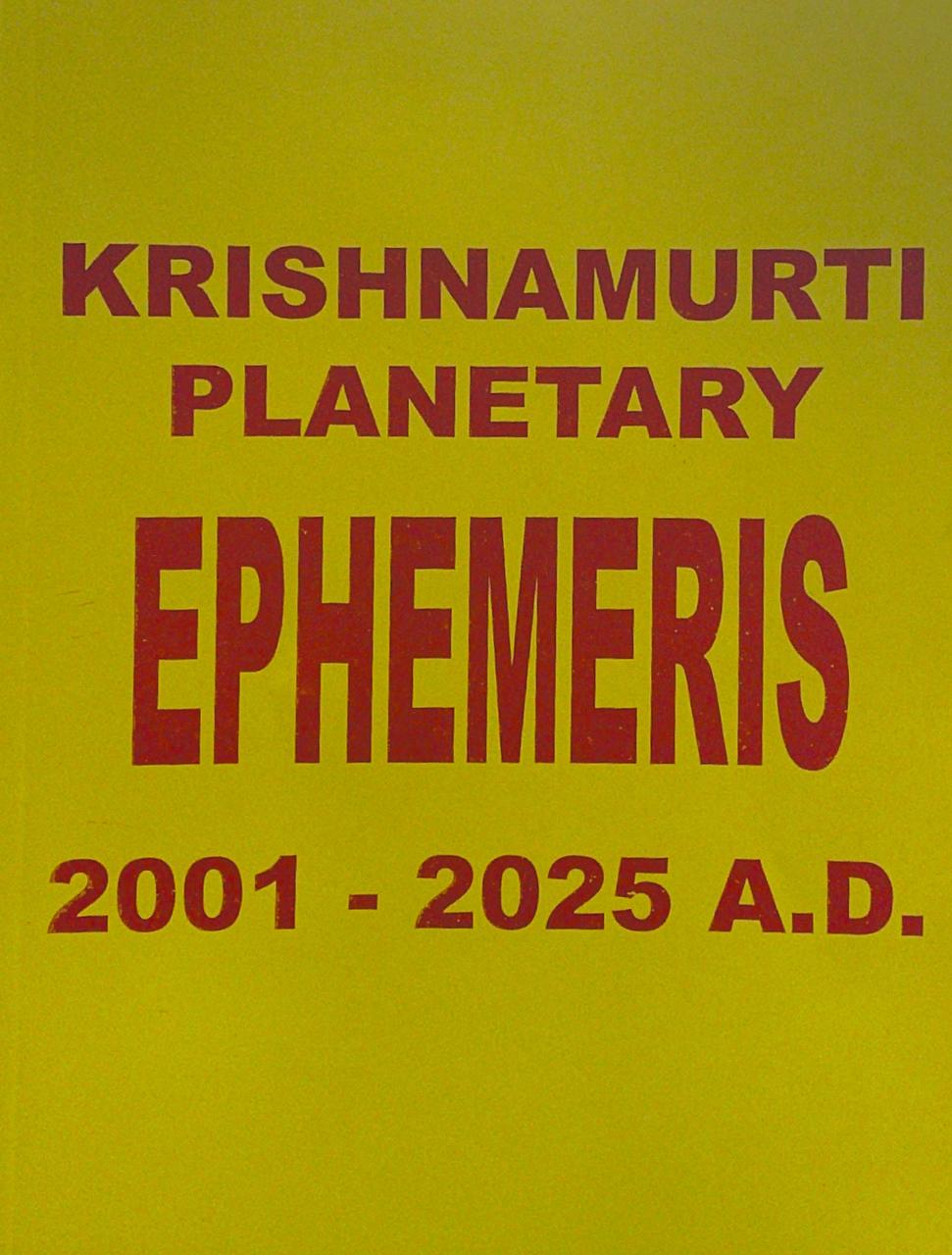 krishnamurti-planetary-ephemeris-2001-2025-a-d