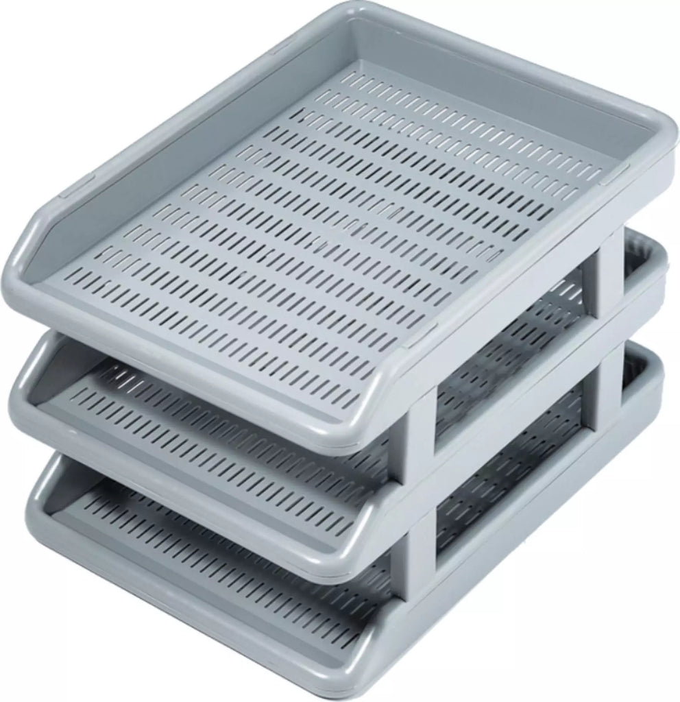 Plastic Paper Tray - Omega Office Delux Tray