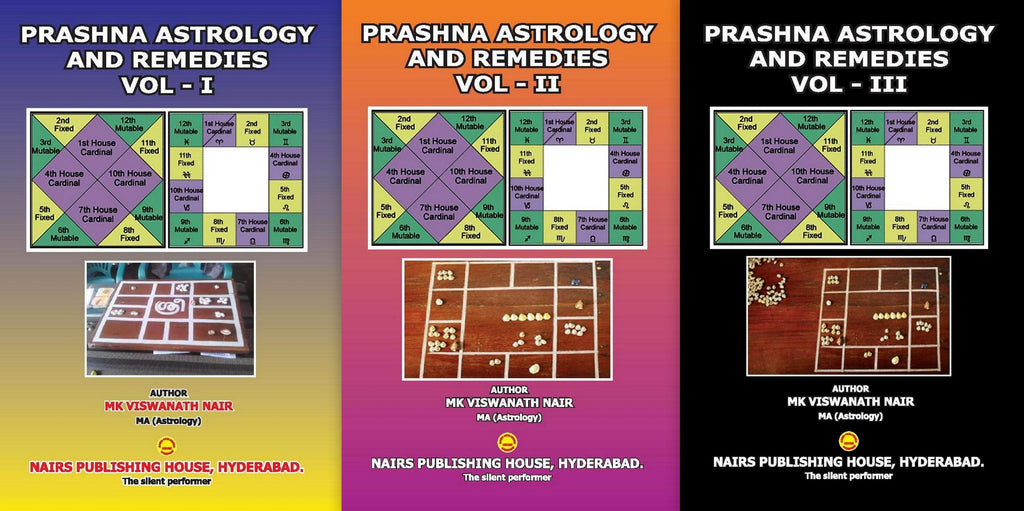 Prashna Astrology and Remedies (3 Volume Set) [English]