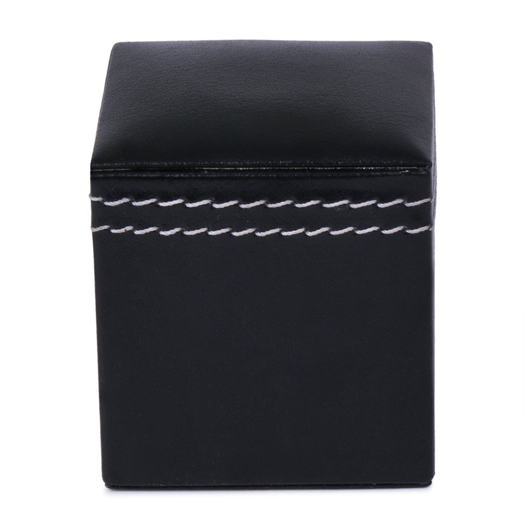 Black Leather Paper Weight For Office Table