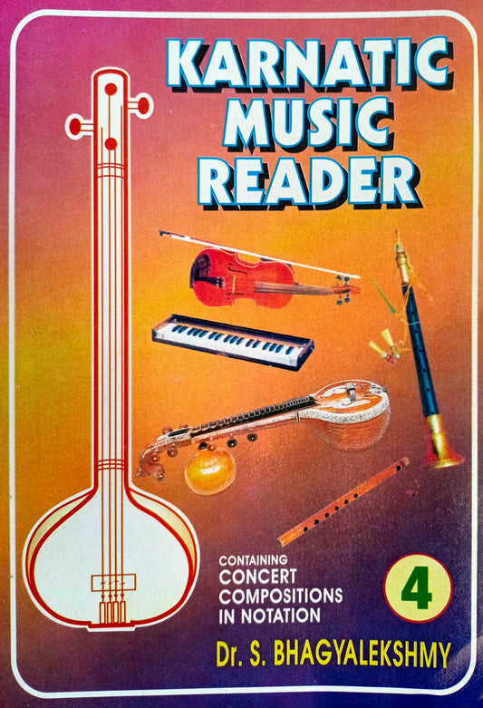 Karnatic Music Reader 4 (Concert Compositions in Notation) [English]