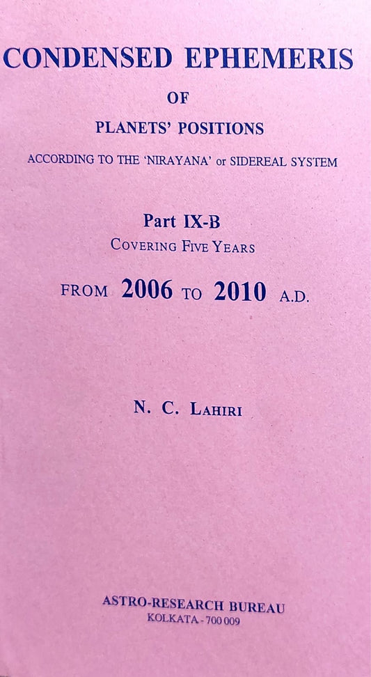 condensed-ephemeris-of-planets-position-part-IX-b-(from-2006-to-2010-a-d.